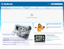 Tablet Screenshot of medtronic-diabetes.kz