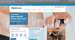 Desktop Screenshot of medtronic-diabetes.ie