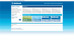 Desktop Screenshot of medtronic-diabetes.eu